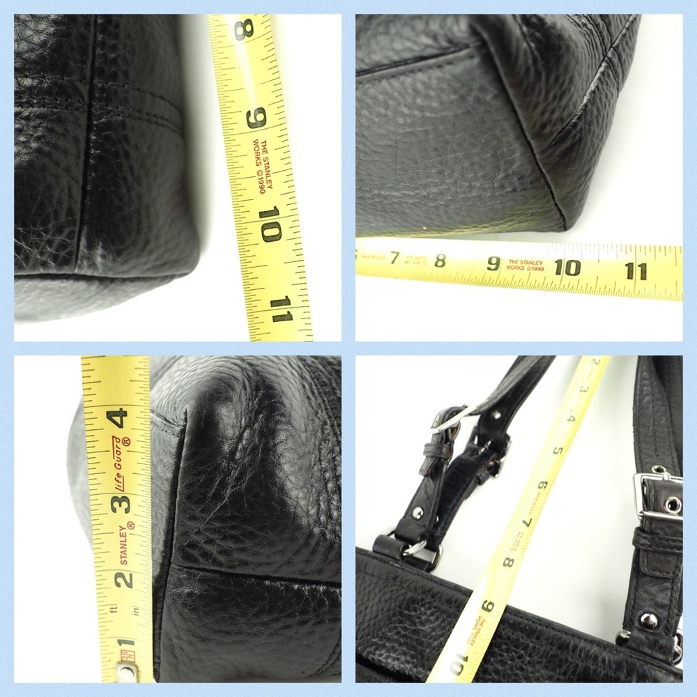 Vintage Coach Hamilton black leather bucket bag - Picture 8 of 8